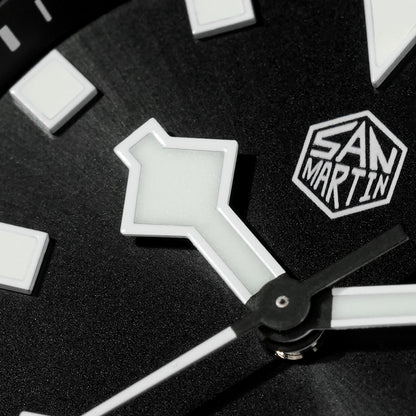 San Martin Titanium 39mm Sunray Dial Dive Watch SN0121T