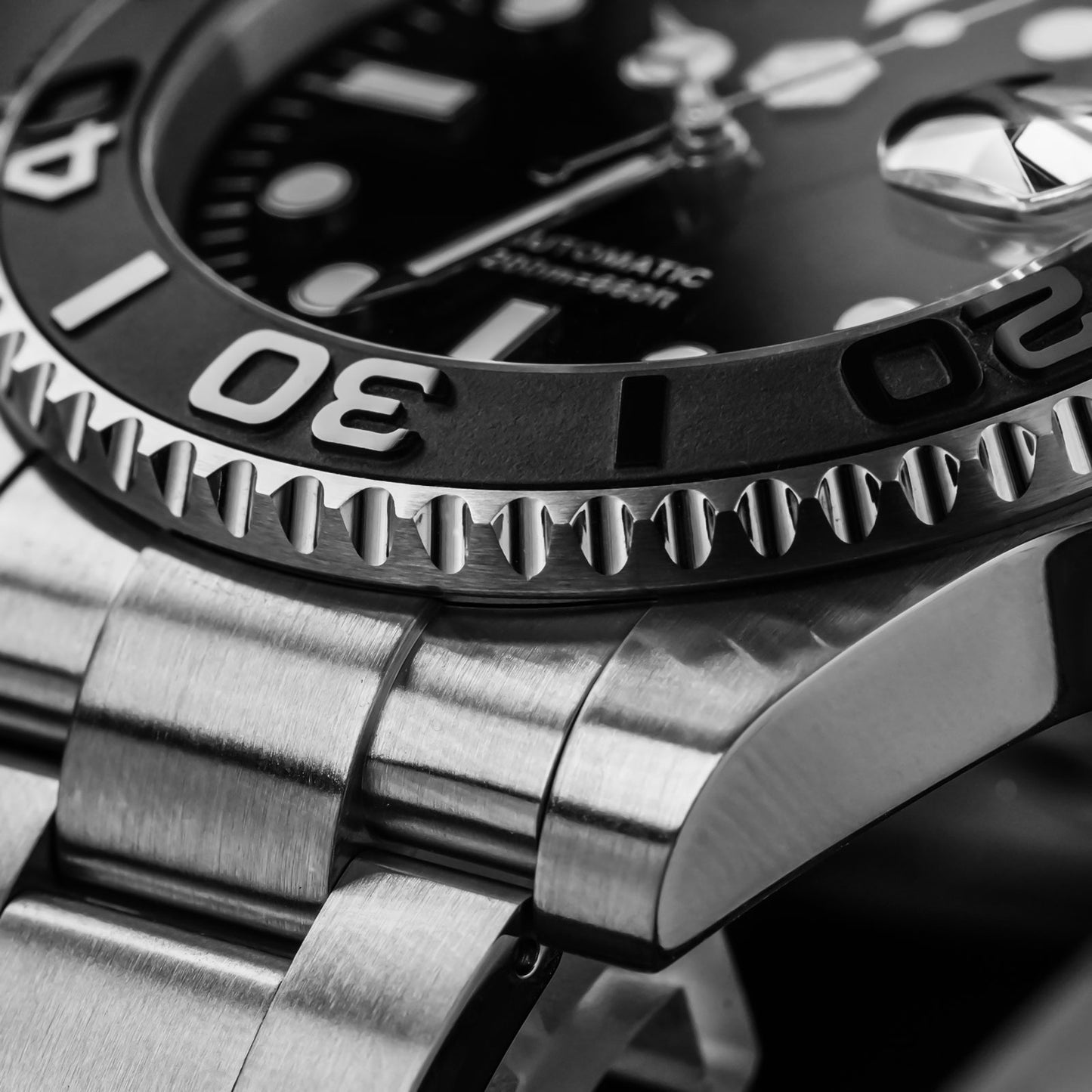 San Martin 40mm Exclusive Bezel Upgrade Sub Diver ST2130 Watch SN017FW- Limited Edition