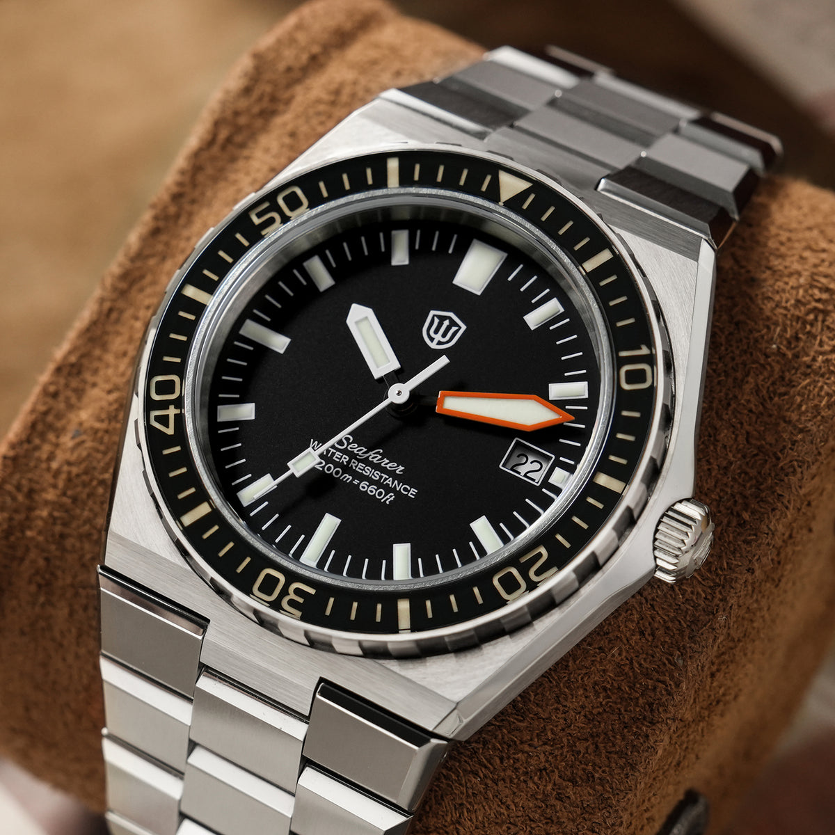 Watchdives Premier WD0017C VH31/Ronda 515 Diver Watch
