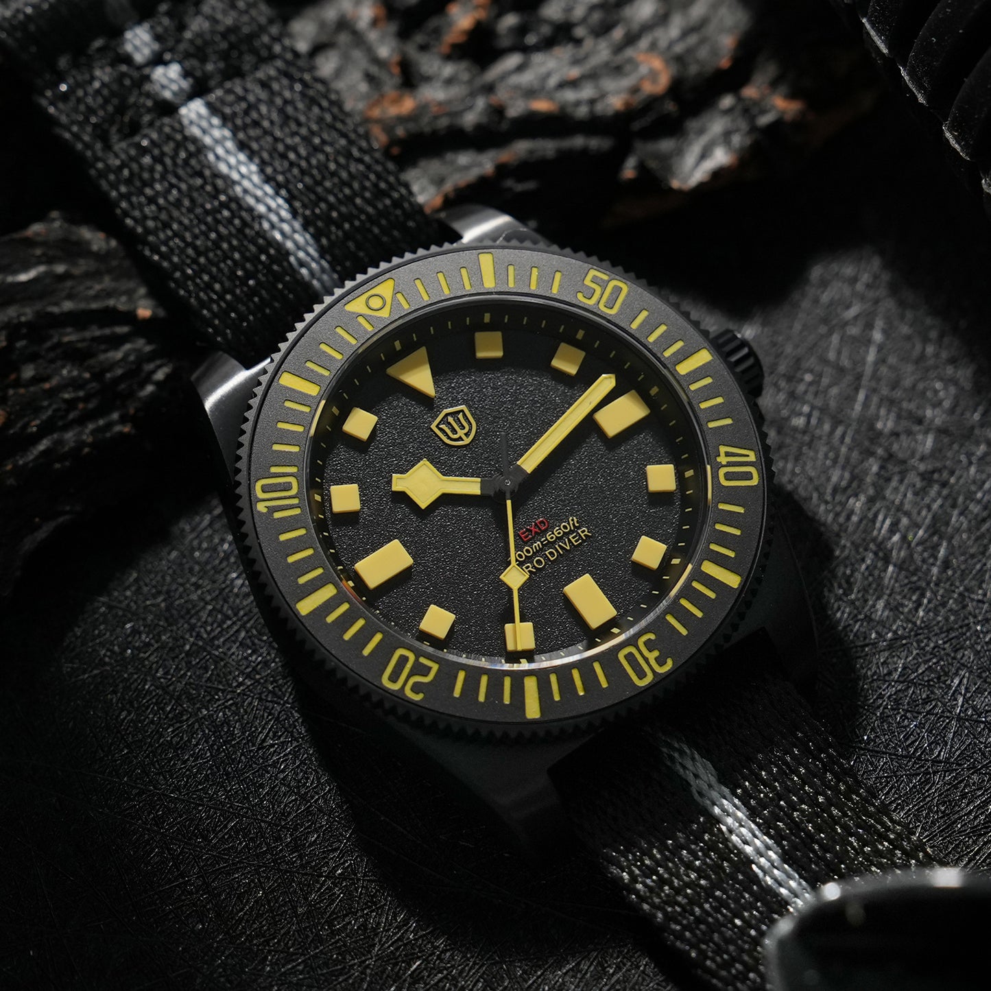 Watchdives 38mm EXD Titanium Diver Watch
