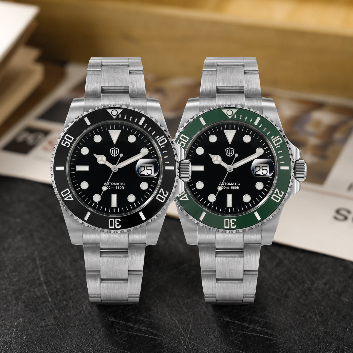Watchdives WD5512B ST2130 Sub Diver Watch