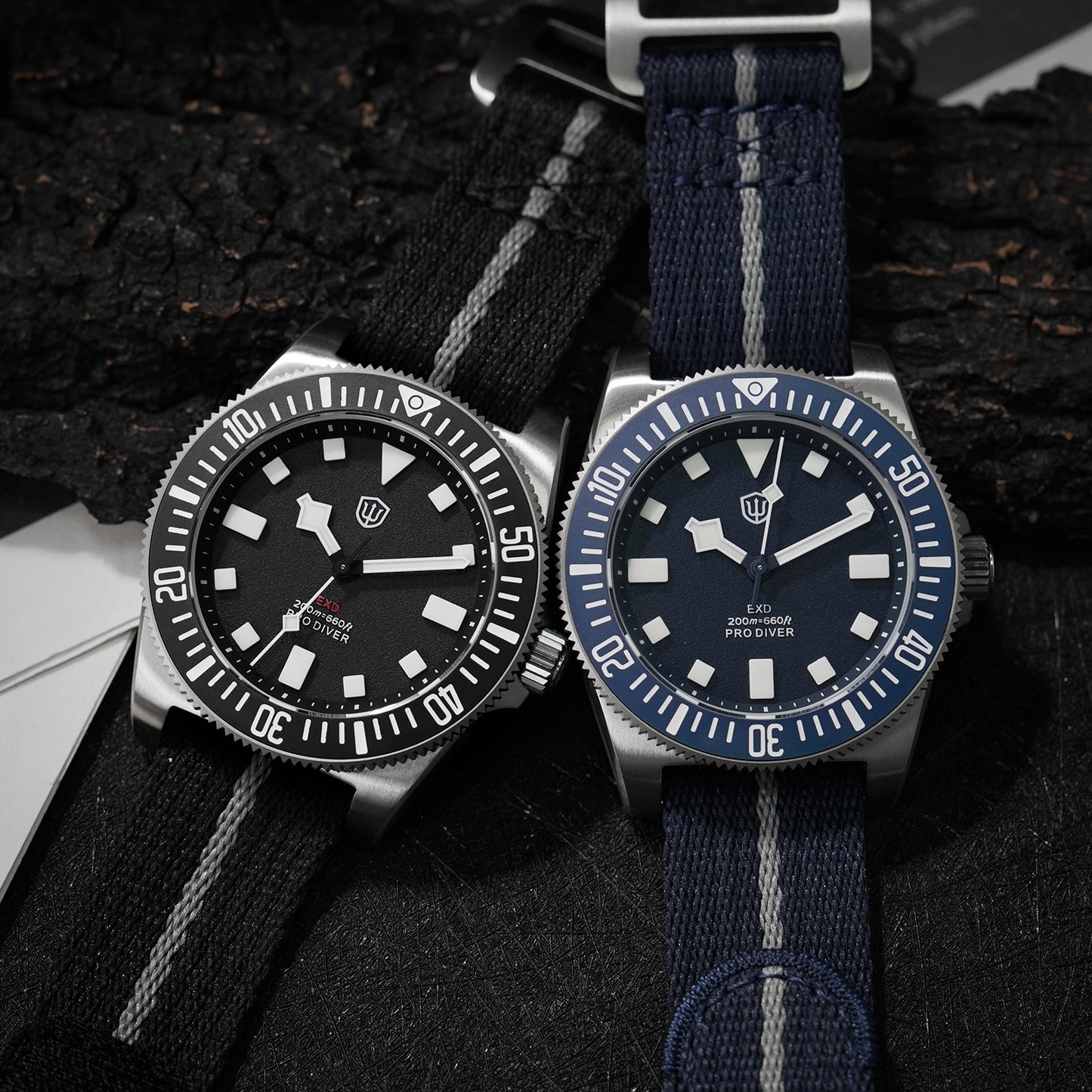 Watchdives 38mm EXD Titanium Diver Watch