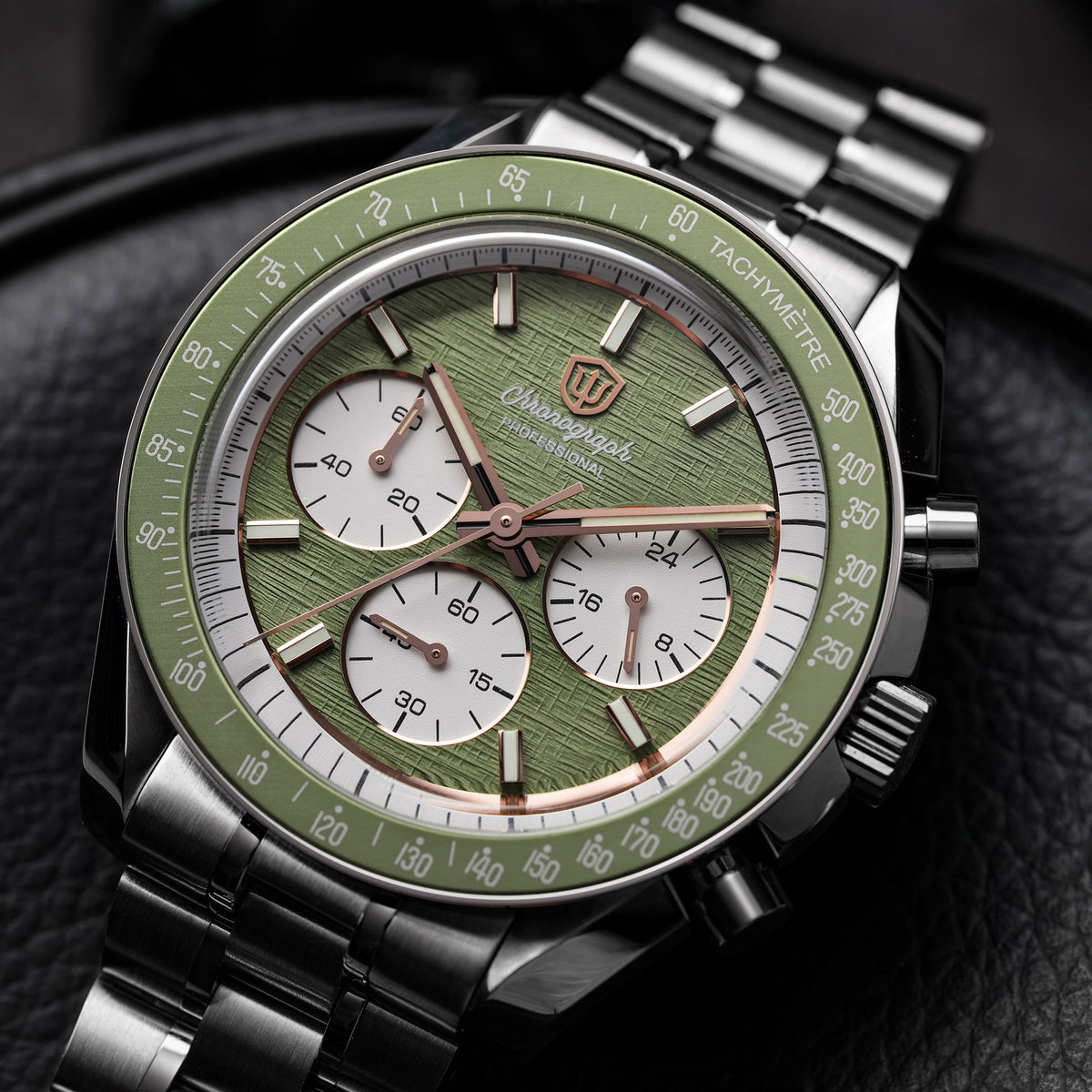 Watchdives WD1864 CAMBRIC 42mm VK63 Chronograph Watch