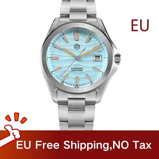 ★EU warehouse★San Martin 39mm Watch Desert Texture Men Watch SN0129G-C1