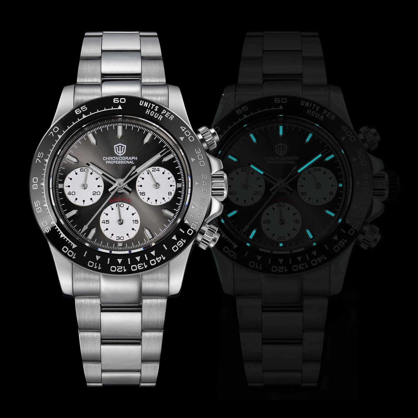 Watchdives WD16500 38mm VK63 Chronograph Watch V2