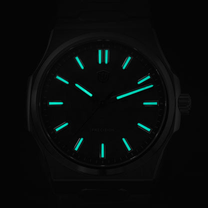Watchdives Premier WD0016B Square-Block Faceted Dial Original Design