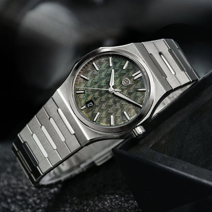 WDC WDC0001 Premier Miyota 9015 Automatic Watch - Forest MOP Dial