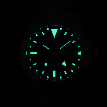 Watchdives WD16570B 38mm 6460 GMT Watch V2