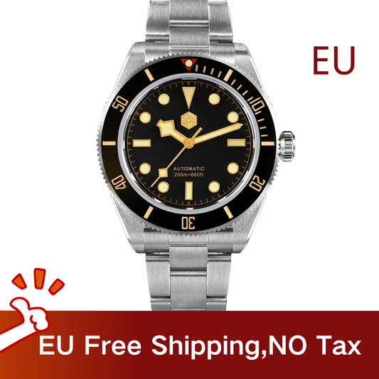 ★EU warehouse★San Martin BB58 NH35 Automatic Watch SN008GB