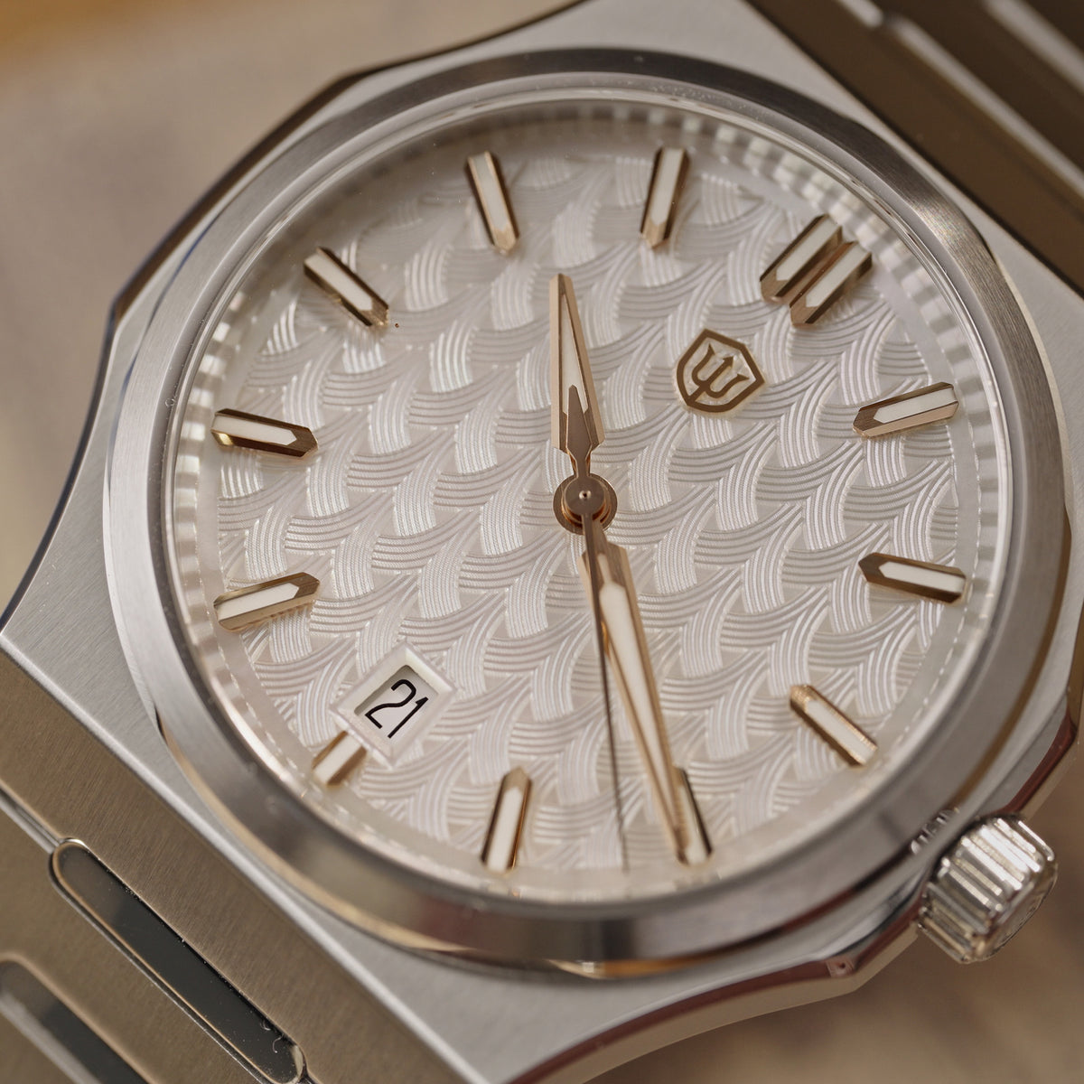 WDC WDC0001 Premier Miyota 9015 Automatic Watch - Forest MOP Dial