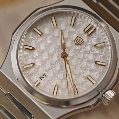 WDC WDC0001 Premier Miyota 9015 Automatic Watch - Forest MOP Dial