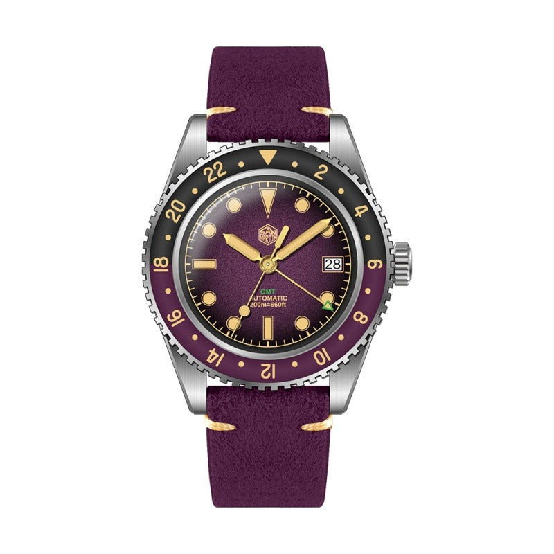 San Martin 40mm Retro NH34 GMT Watch SN0134