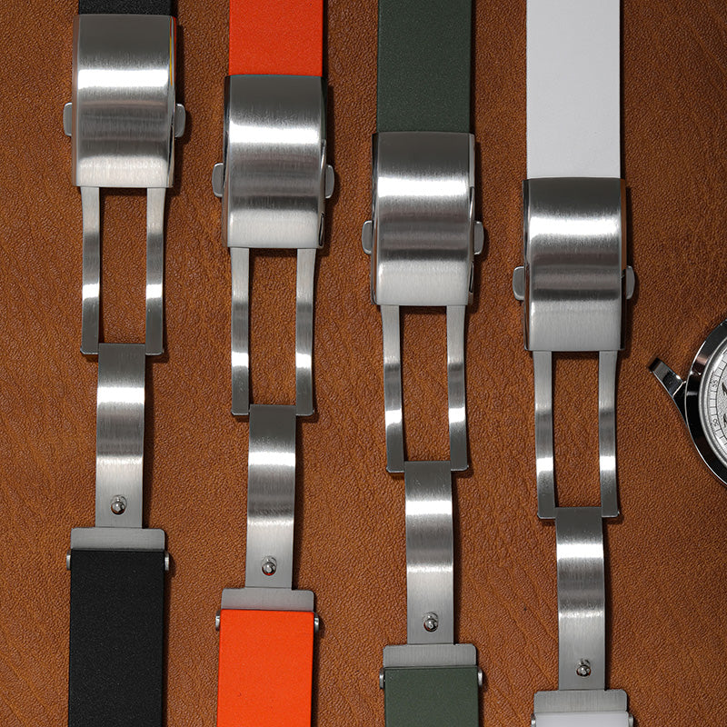 Cut-to-Size CTS FKM Rubber Watch Strap