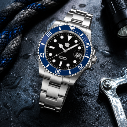 San Martin 40mm ST2130 Upgraded Version Sub Diving Watch - SN0017FW
