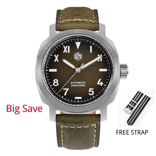 San Martin 40mm Vintage Men Watch SN0065