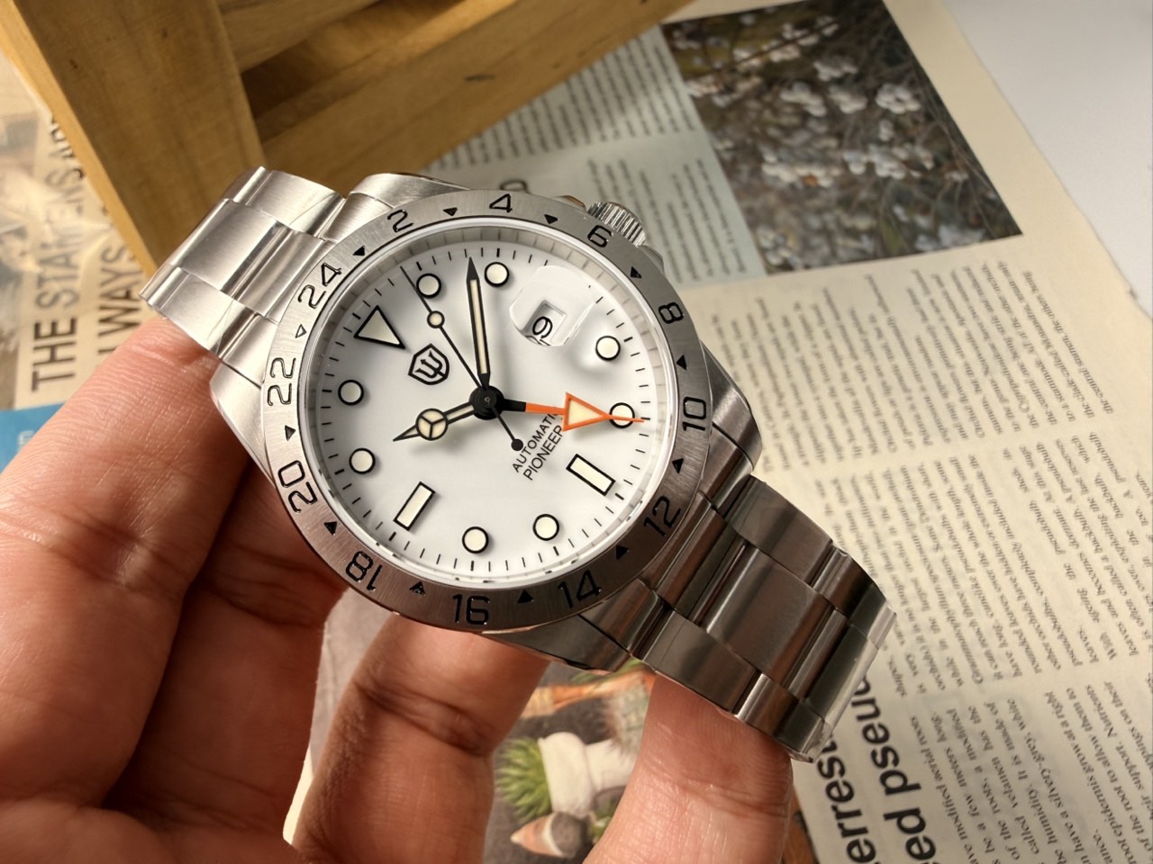 🔥WeeklyDeals🔥Watchdives WD16570B 38mm 6460 GMT Watch V2