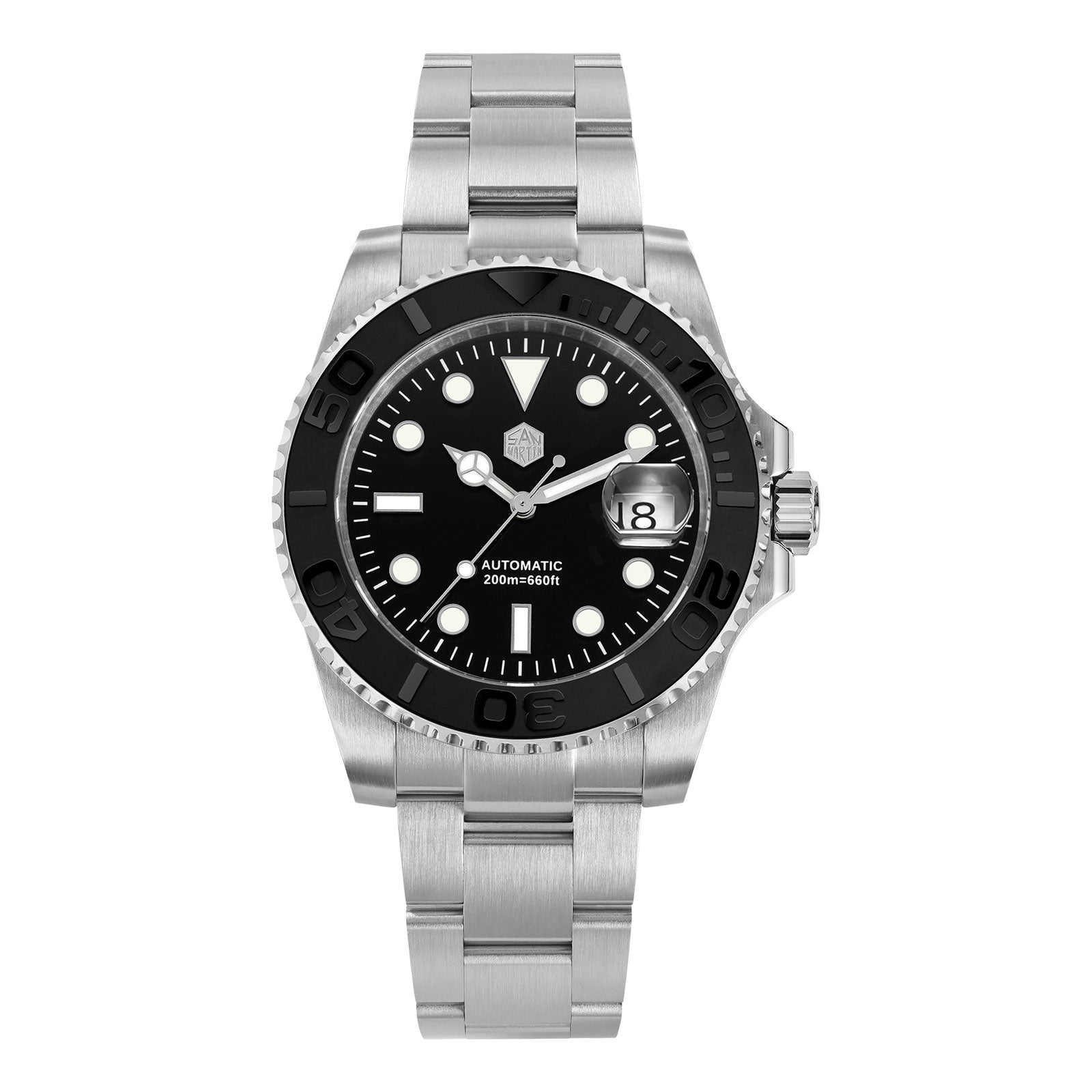 San Martin 40mm Exclusive Bezel Upgrade Sub Diver ST2130 Watch