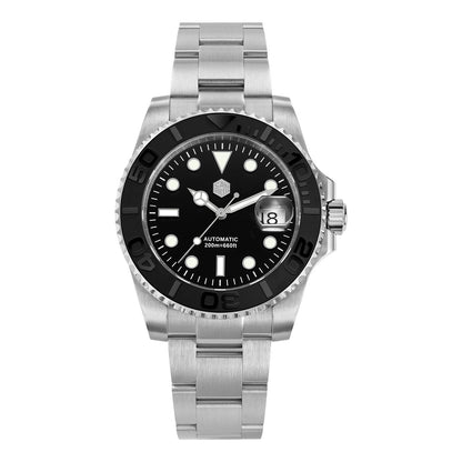 San Martin 40mm Exclusive Bezel Upgrade Sub Diver ST2130 Watch SN017FW- Limited Edition