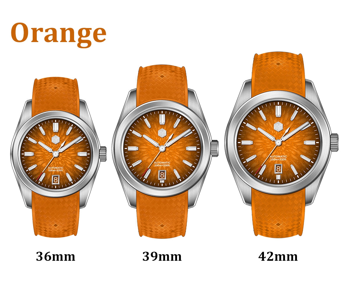 San Martin FKM 36/39/42mm JianZhan Dial Men Watch Miyota 9015 SN0144G