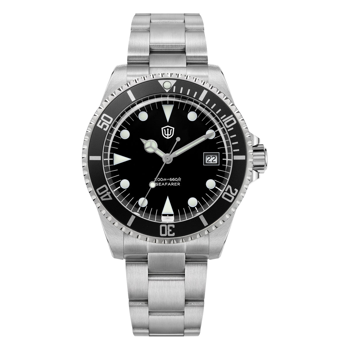 Watchdives WD5514Q 40mm Quartz Dive Watch – Top Hat Sapphire