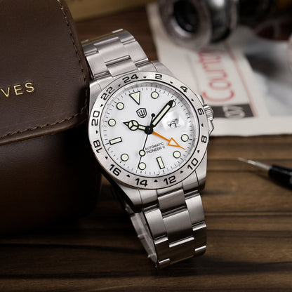 🔥EarlyBird🔥Watchdives WD1993 40mm 6460 GMT Watch