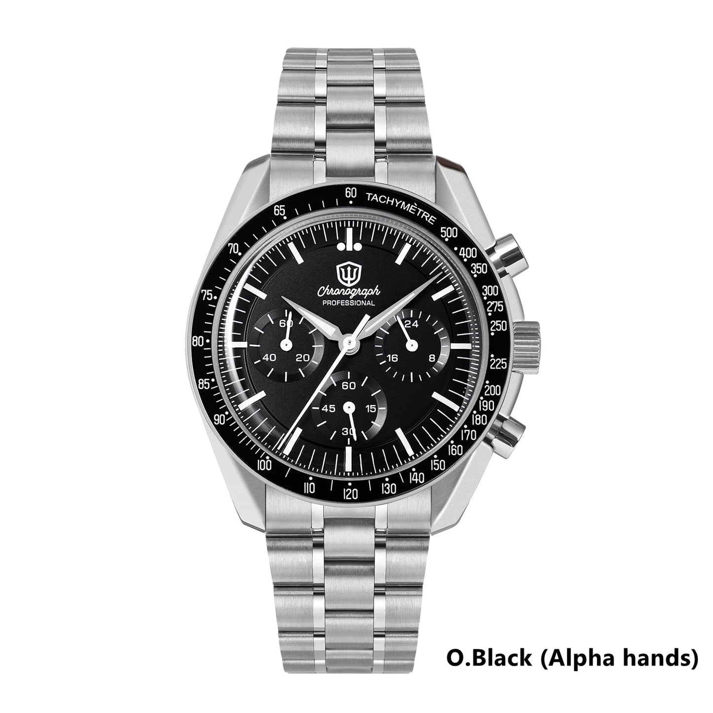 Watchdives 39mm VK63 Chronograph Watch WD1863