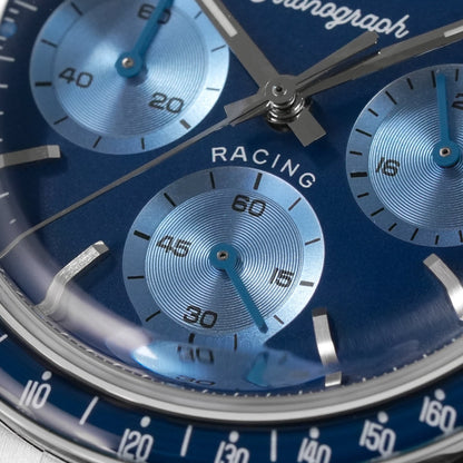 ⚡EarlyBird⚡Watchdives WD6263 Vintage Racing Chronograph Watch