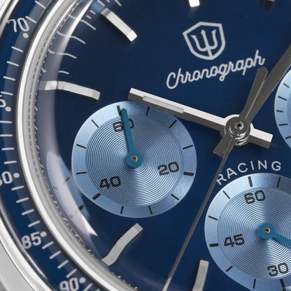 ⚡EarlyBird⚡Watchdives WD6263 Vintage Racing Chronograph Watch
