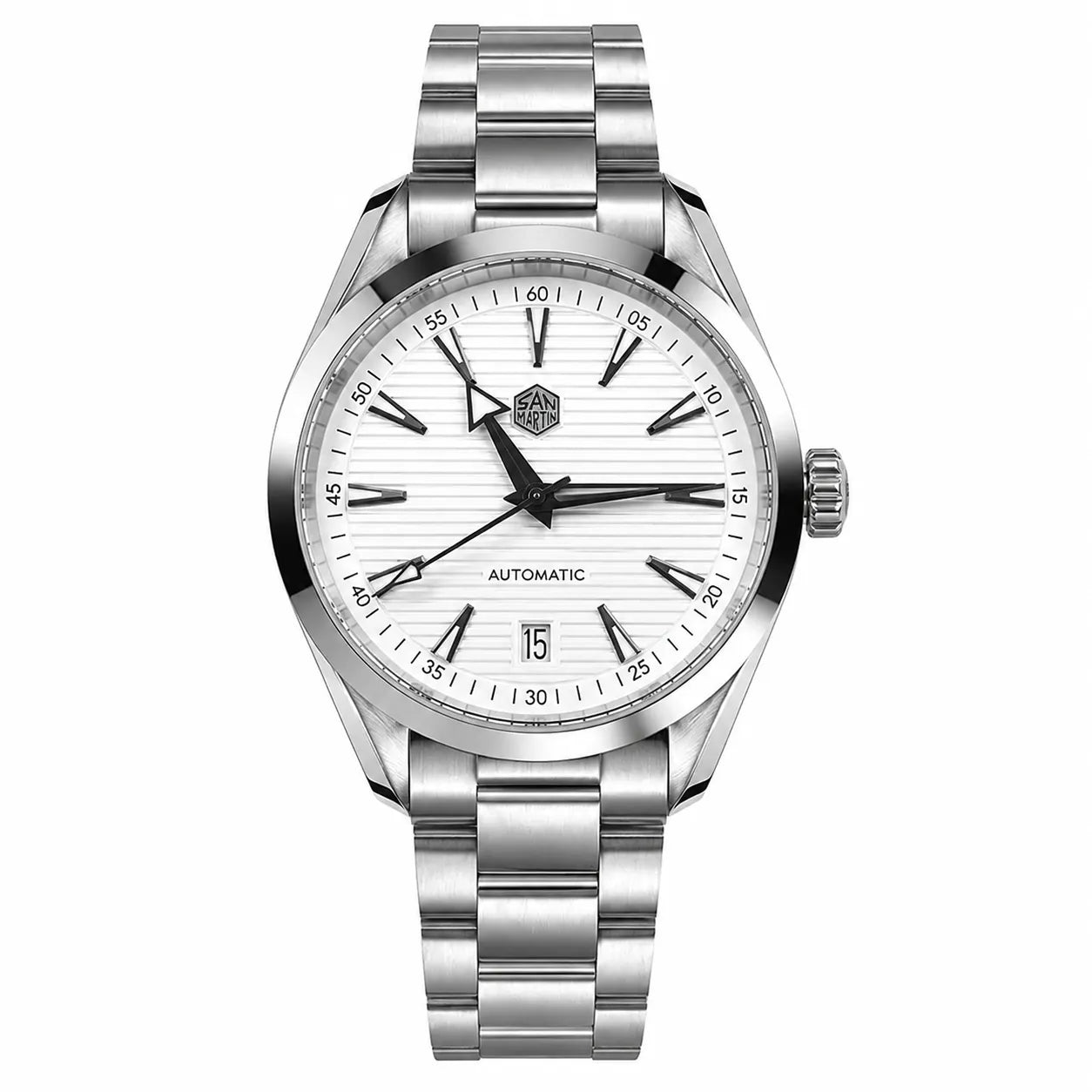 Watchdives x San Martin 38mm Upgraded ST2130 Chronometer Automatic Watch SN0113CW