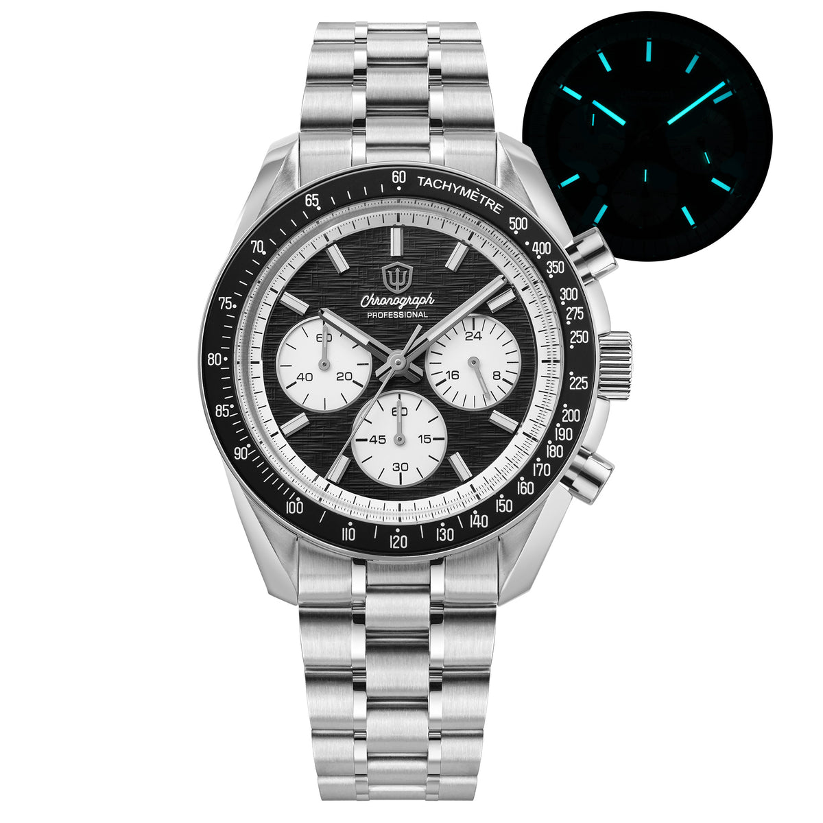 Watchdives WD1864 CAMBRIC 42mm VK63 Chronograph Watch