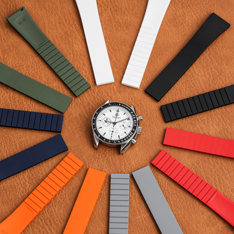 Cut-to-Size CTS FKM Rubber Watch Strap