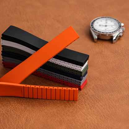 Cut-to-Size CTS FKM Rubber Watch Strap