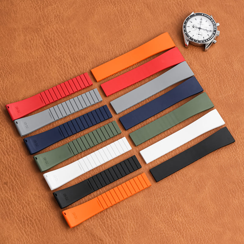 Cut-to-Size CTS FKM Rubber Watch Strap