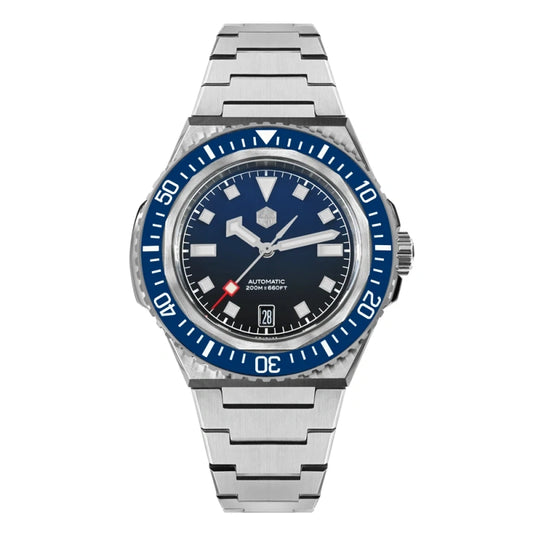 San Martin 41mm Men Diving Watch Integrated Case SN0146