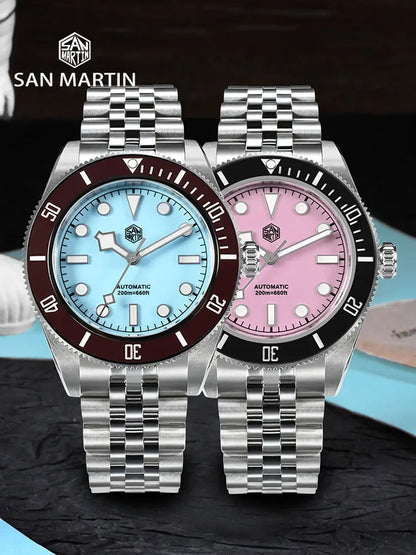 ★EU warehouse★San Martin 40mm BB58 Automatic Watcth SN0128