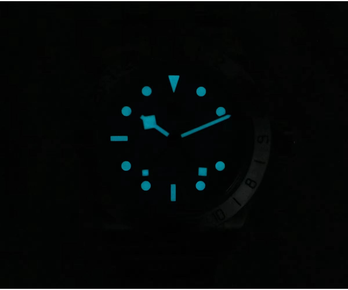 San Martin Upgraded 38.3mm Hangzhou 6460 BB GMT Men Watch Automatic Mechanical SN0054