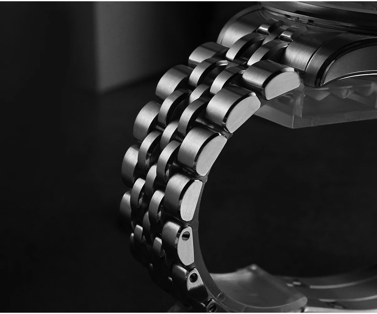 San Martin New 39mm Gada Watch MOP Dial Original Design Miyota 90S5 SN0144