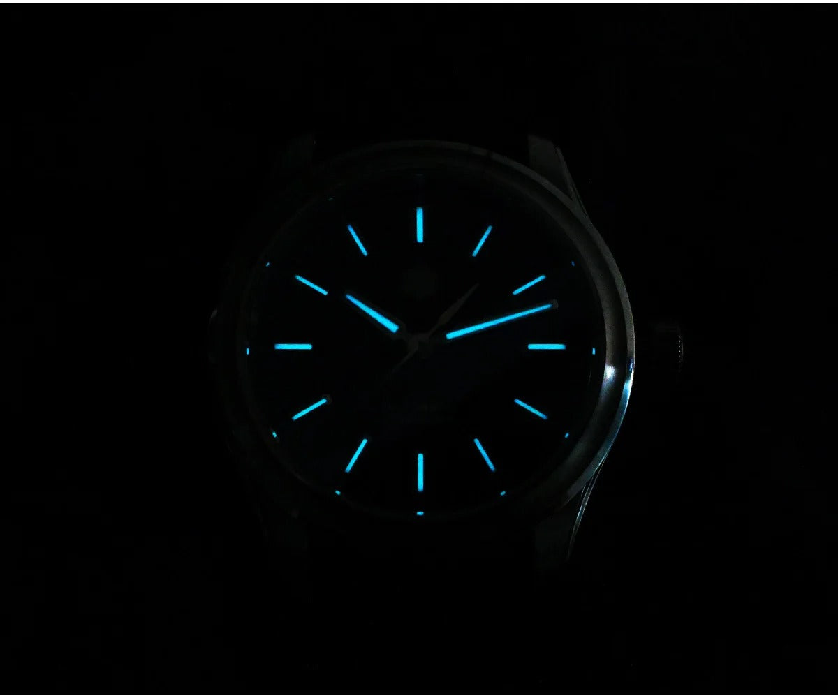 San Martin 39mm Gada Classic Simple Enamel Dial Miyota 90S5 Watch SN0144