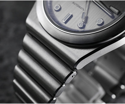San Martin 40mm SS Brushed Dial Integrated Bracelet Miyota 90S5 SN0149