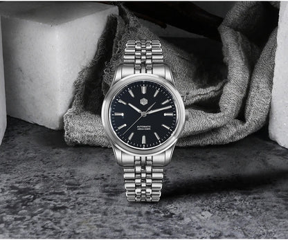 San Martin 39mm Gada Classic Simple Enamel Dial Miyota 90S5 Watch SN0144