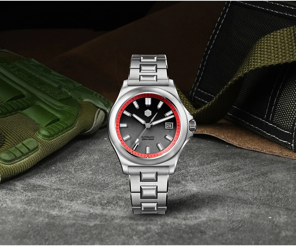 San Martin 41mm Miyota 9015 Automatic Mechanical Watches SN0119