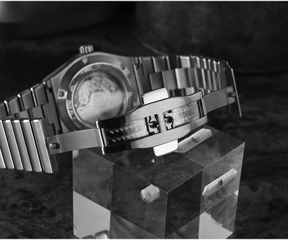 San Martin 40mm SS Brushed Dial Integrated Bracelet Miyota 90S5 SN0149