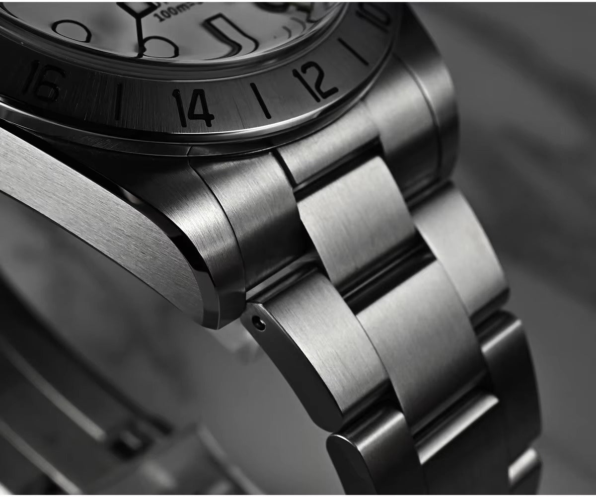 San Martin Upgraded 38.3mm Hangzhou 6460 BB GMT Men Watch Automatic Mechanical SN0054