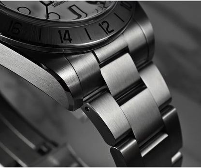 San Martin Upgraded 38.3mm Hangzhou 6460 BB GMT Men Watch Automatic Mechanical SN0054