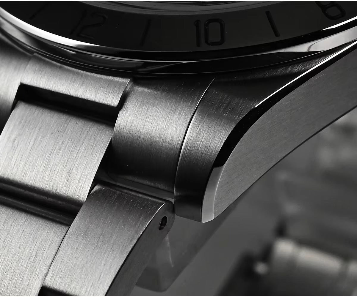 San Martin Upgraded 38.3mm Hangzhou 6460 BB GMT Men Watch Automatic Mechanical SN0054