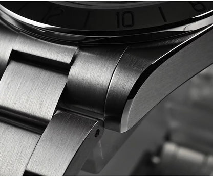 San Martin Upgraded 38.3mm Hangzhou 6460 BB GMT Men Watch Automatic Mechanical SN0054
