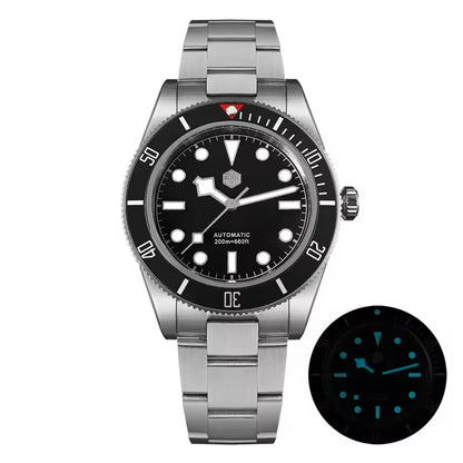 San Martin 40mm Retro Men Diver Watch NH35 Mechanical SN0008
