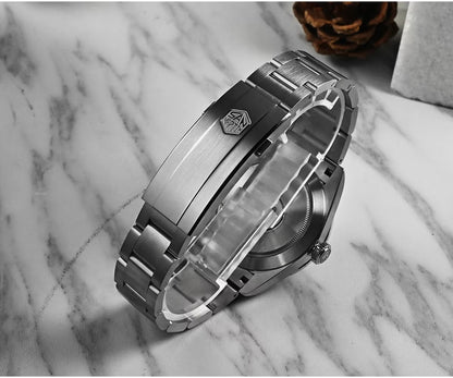 San Martin Upgraded 38.3mm Hangzhou 6460 BB GMT Men Watch Automatic Mechanical SN0054