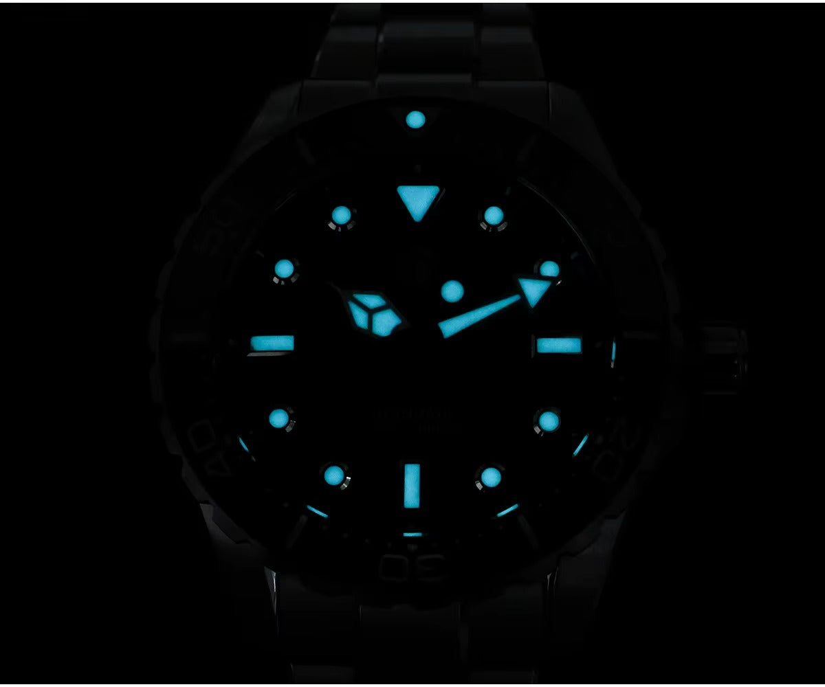 San Martin 40mm Diver 300m Men Watch ST2130 Automatic Mechanical SN0154
