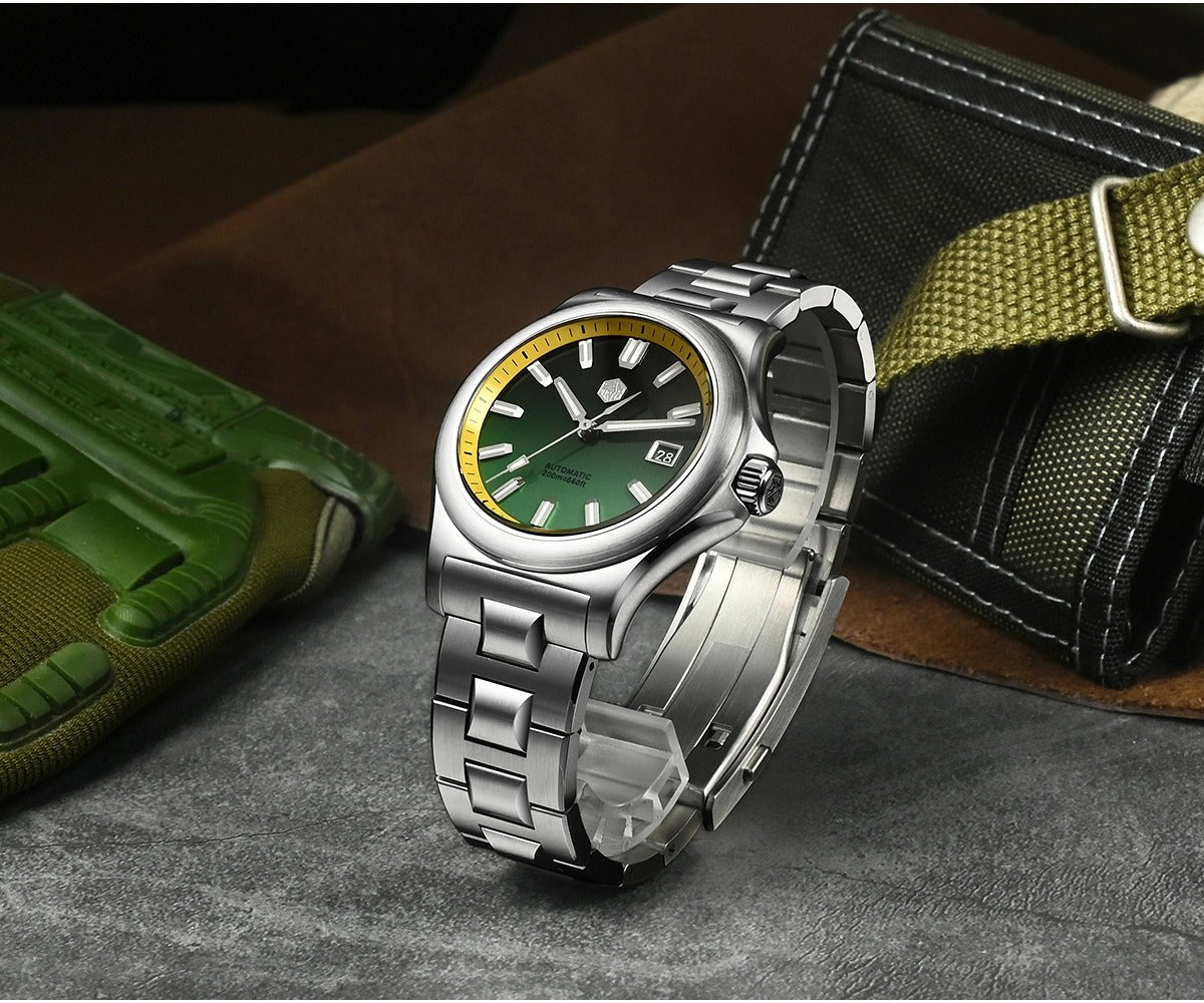 San Martin 41mm Miyota 9015 Automatic Mechanical Watches SN0119